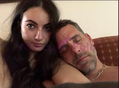 Hunter Biden y Zoe Kestan