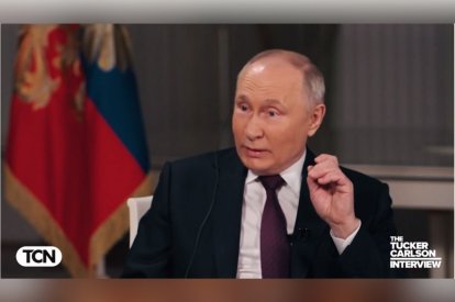 Carlson con Putin.