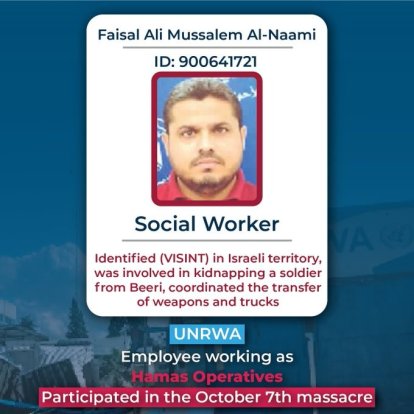 Faisal Al-Naami Hamás UNRWA 2