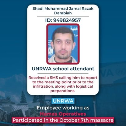 Shadi Mohammad Jamal Razak Darabiah. Hamás UNRWA 6