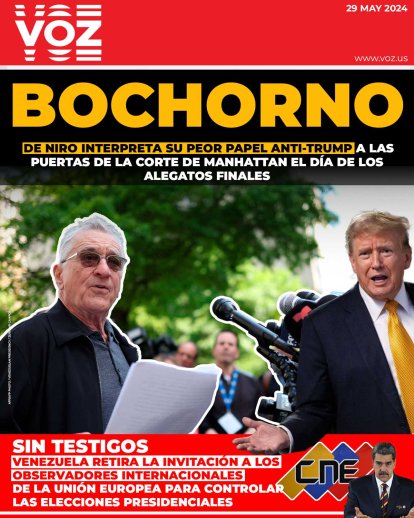Portada 29 de mayo 2024