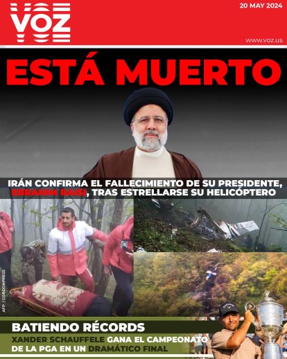 Portada 20 de mayo 2024