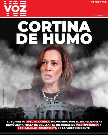Portada de VOZ para el 27 de Julio 2024