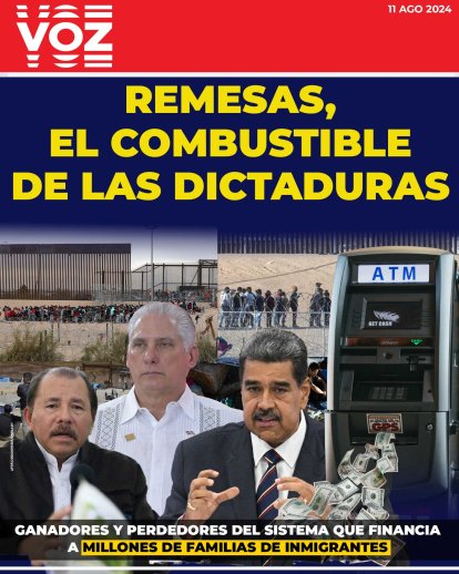 Portada de VOZ para el 11 de Agosto de 2024