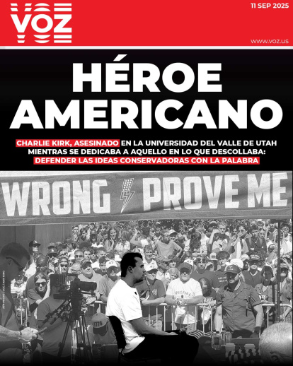 Portada Charlie Kirk