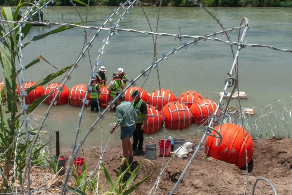 DOJ Sues Texas Over Rio Grande Buoy Barriers