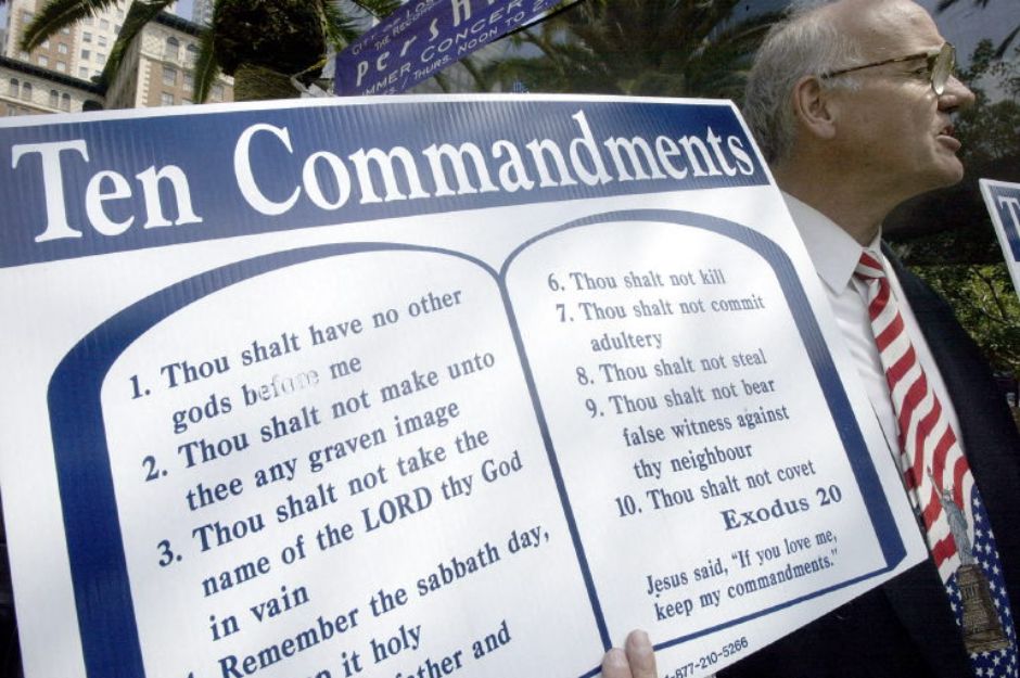 Progressive Groups File Suit Against Law Requiring Ten Commandments In ...