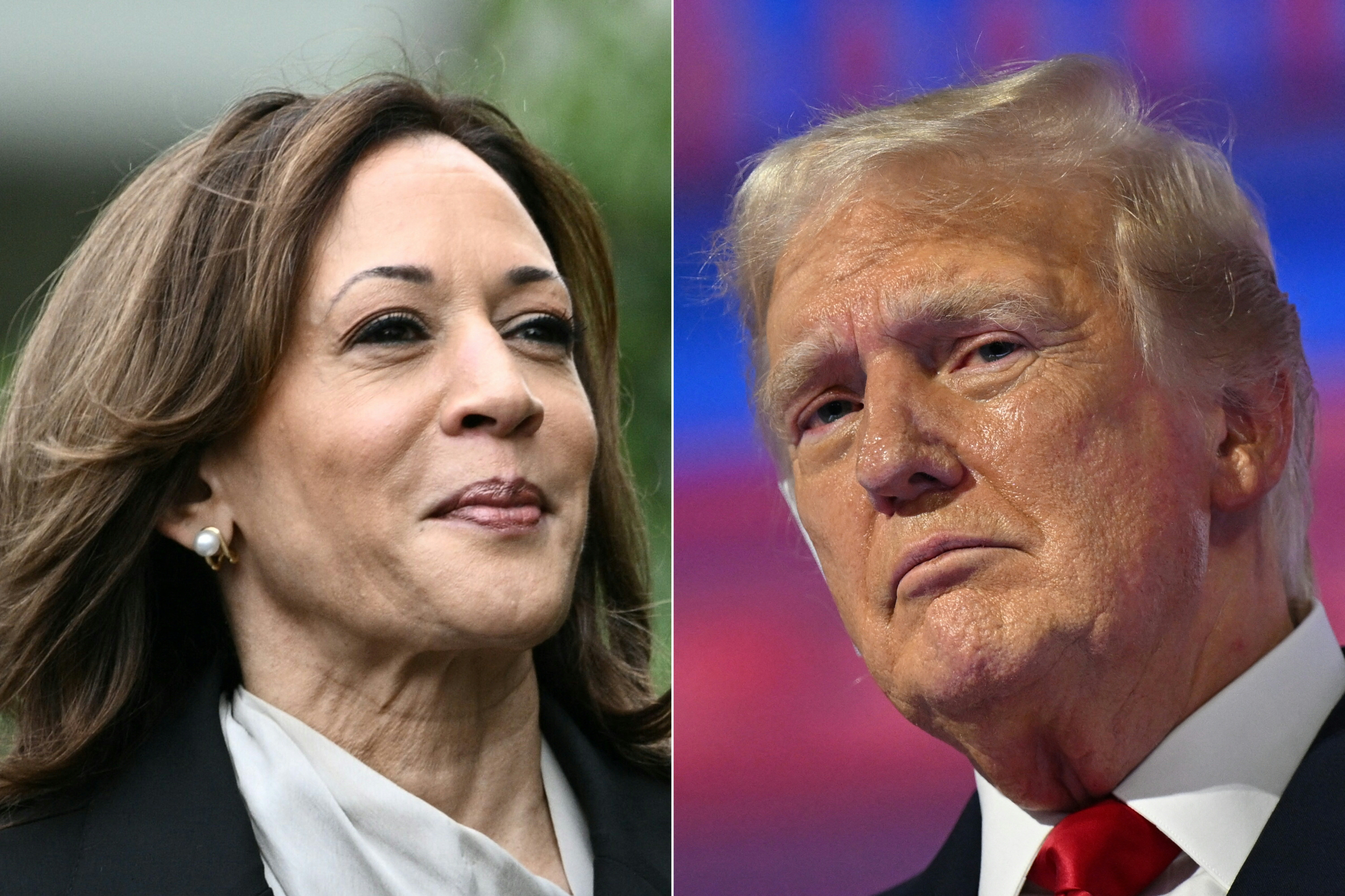 Vice President Harris against President Trump