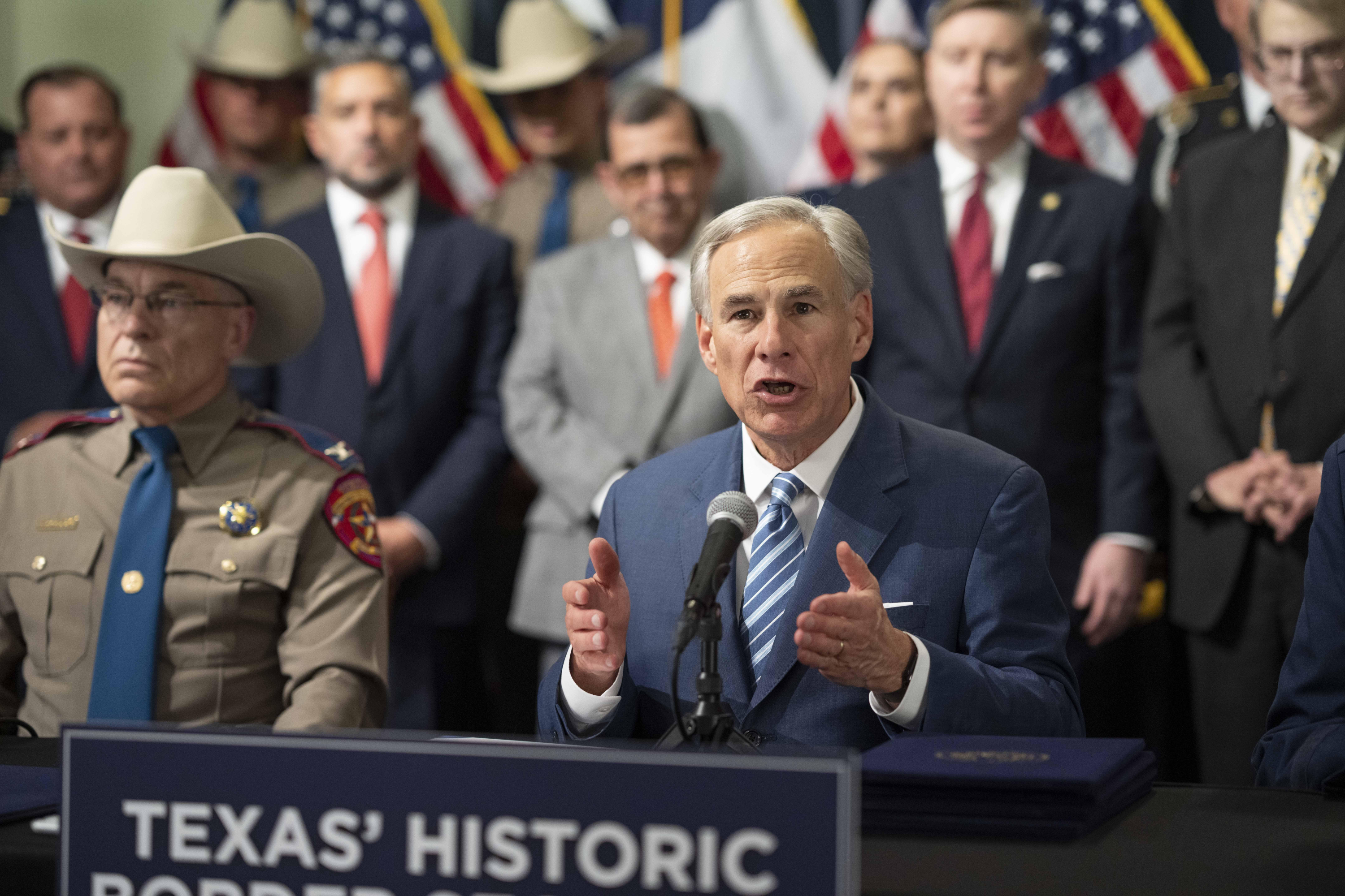 Greg Abbott, gobernador de Texas