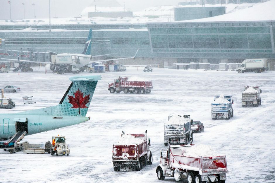 Crash landing in Toronto Delta plane flips over on runway at Pearson