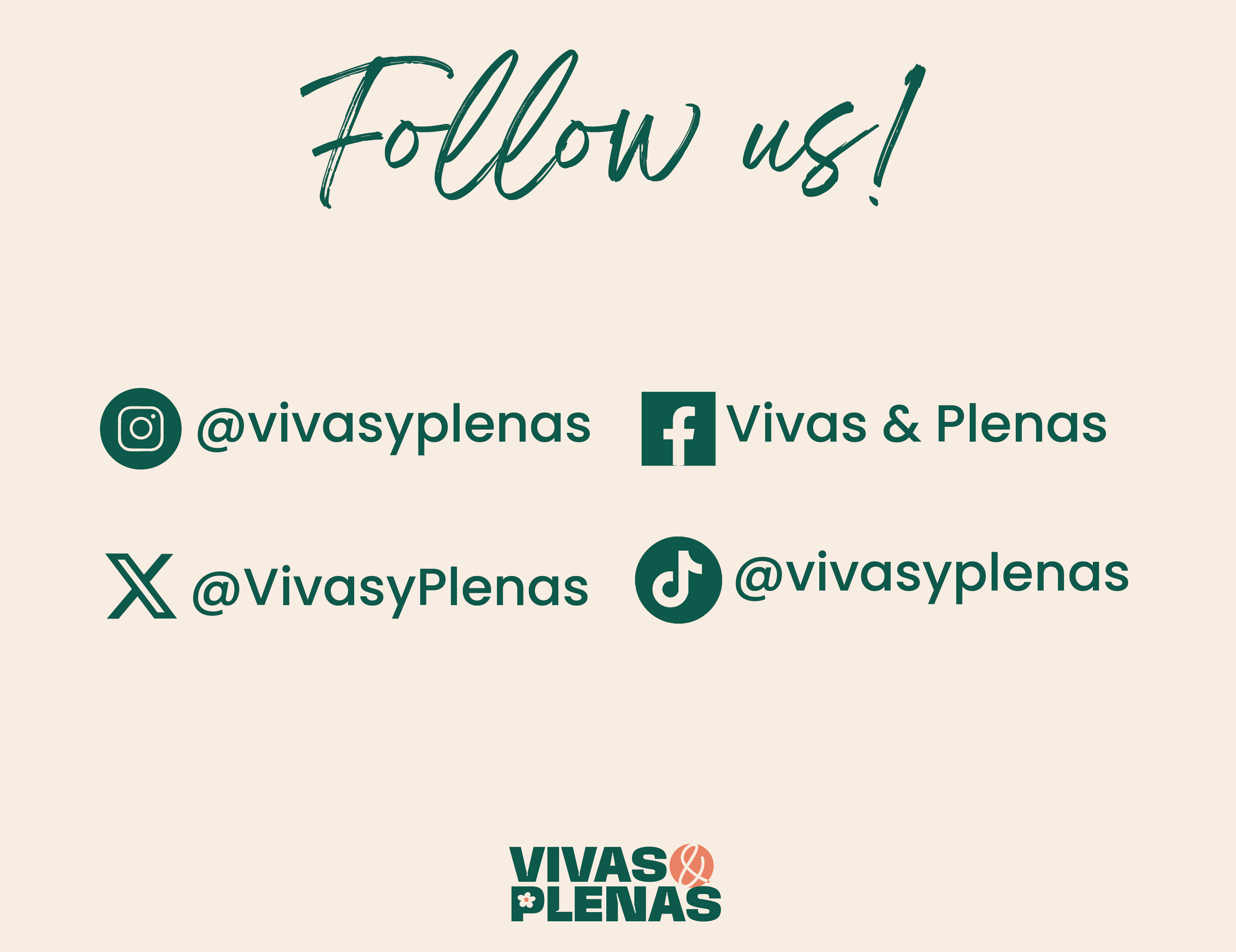 vivas y plenas banner