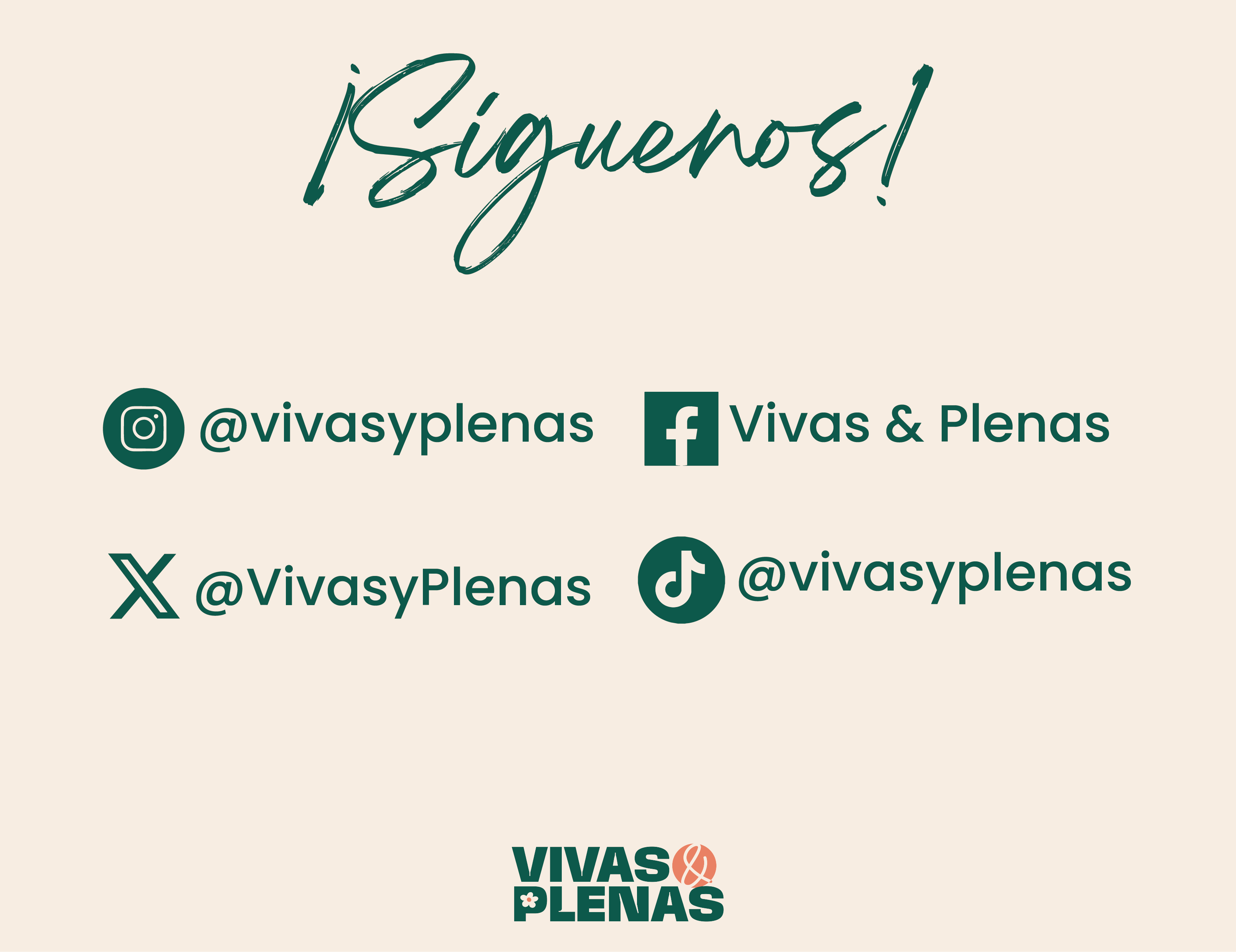vivas y plenas