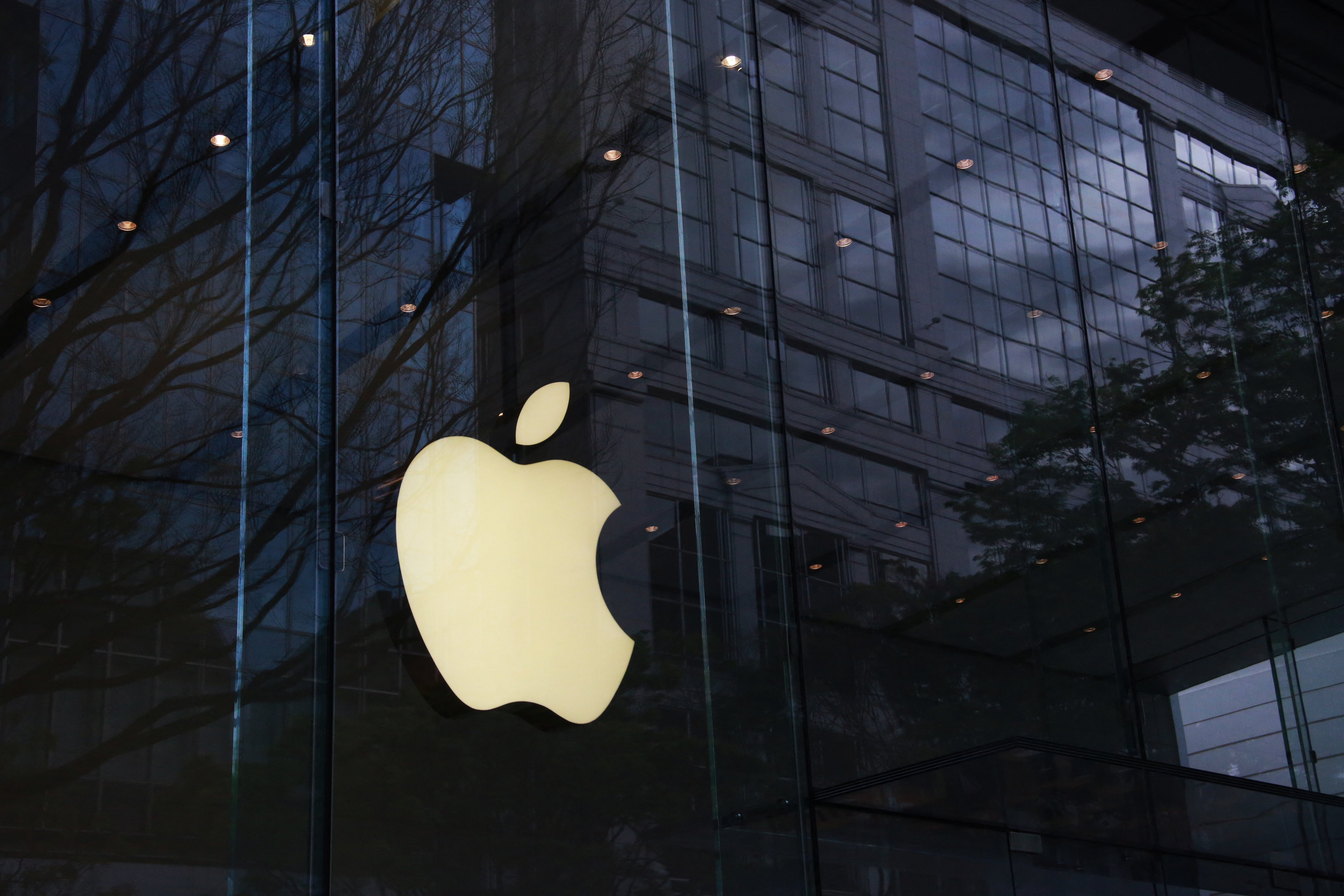 Una tienda de Apple en Tokio.